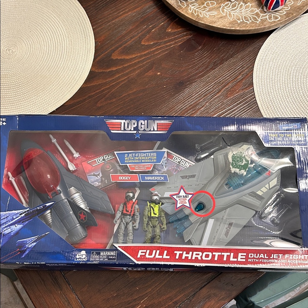 Top Gun Full Throttle Dual Jet Fighters Toy Set new in box - Picture 4 of 13
